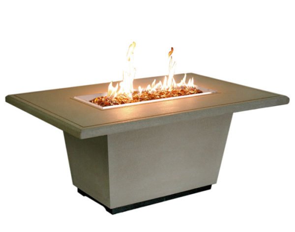 American Fyre Designs - Cosmopolitan Rectangle Fire Table