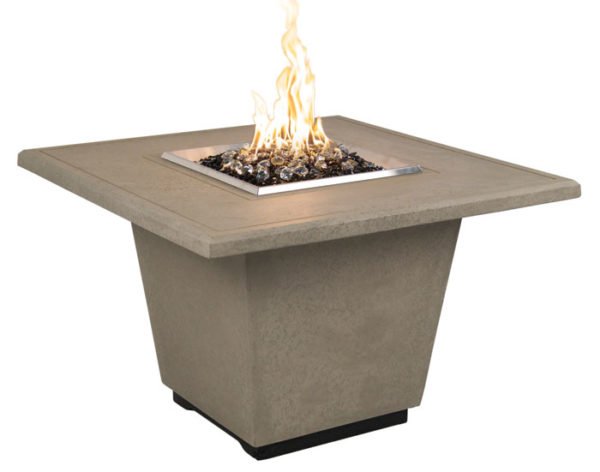 American Fyre Designs - Cosmopolitan Square Fire Table