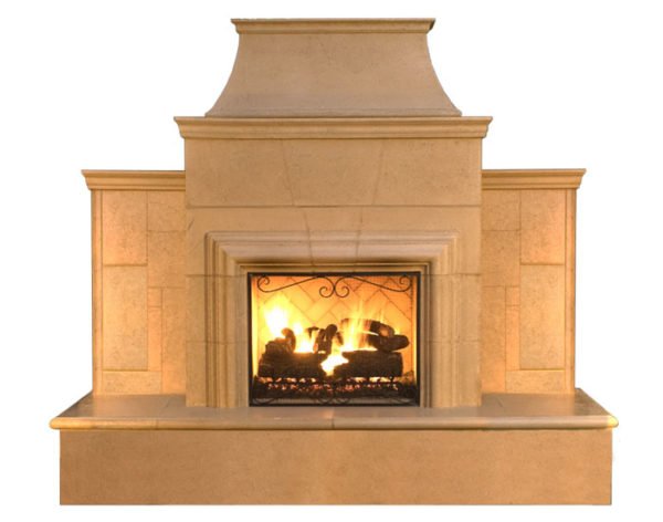 American Fyre Designs - Grand Cordova Fire Place