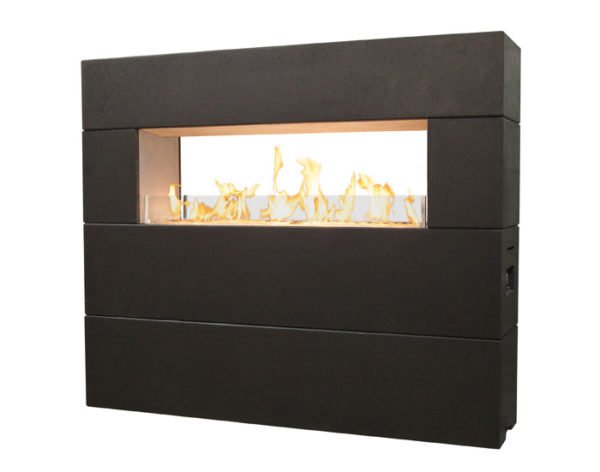 American Fyre Designs - Milan See Thru Fire Place