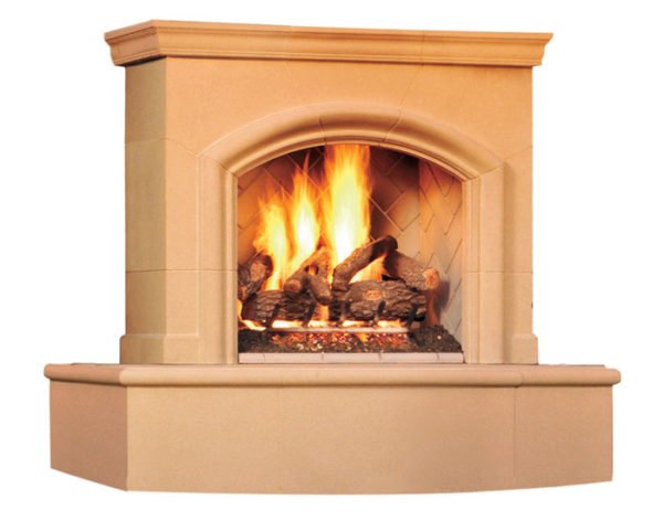 American Fyre Designs - Phoenix  w/ back Venting Fire Place