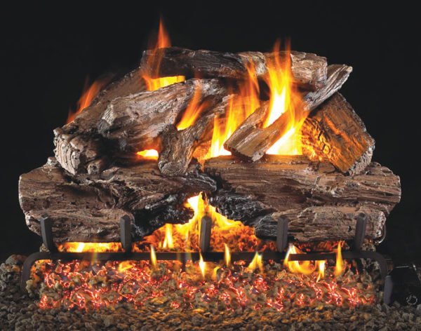 Real Fyre - Charred Series - Charred Cedar 18/20", 24", 30"