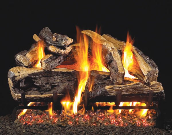 Real Fyre - Charred Series - Charred Rugged Split Oak 18/20", 24", 30"