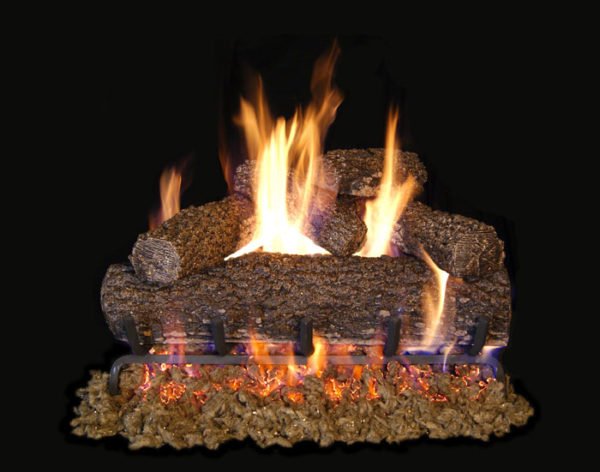 Real Fyre - Fyreside Gas Logs - Canyon Oak 18", 24", 30"