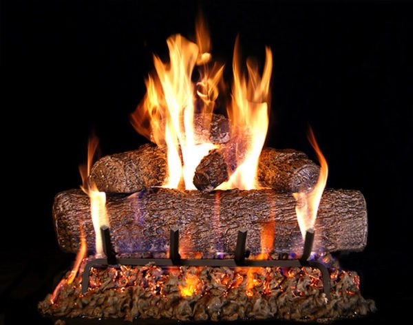 Real Fyre – Fyreside Gas Logs - Live Oak 18", 24", 30"