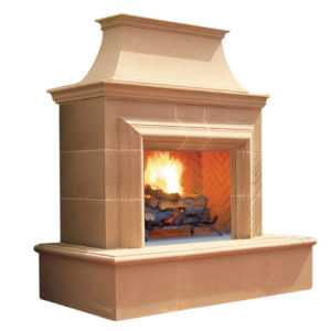reduced cordova fireplace