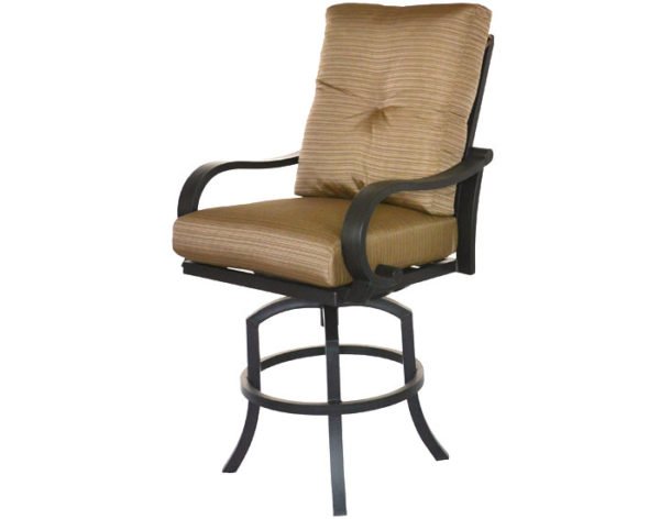 Scarlett Swivel Barstool with cushion