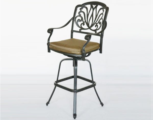 Sea Side Barstool with Cushion