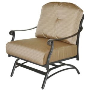 Sea Side Springer Club Chair With Cushions