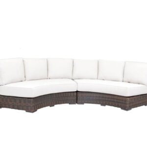 curved loveseat