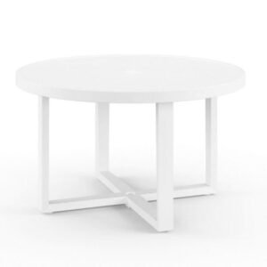 newport dining table round