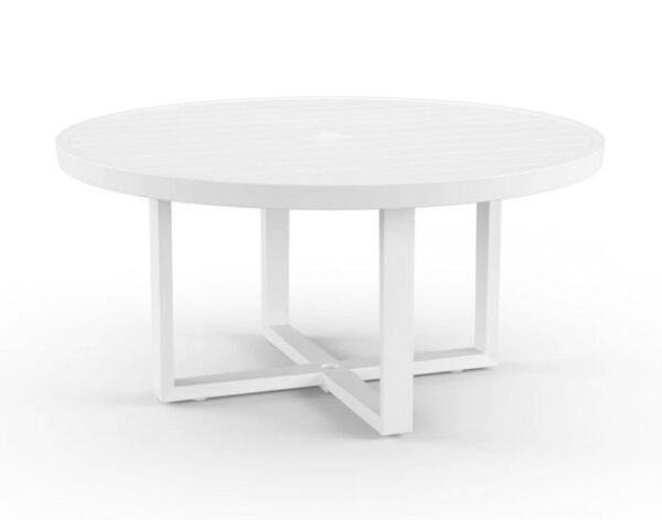 newport dining table round