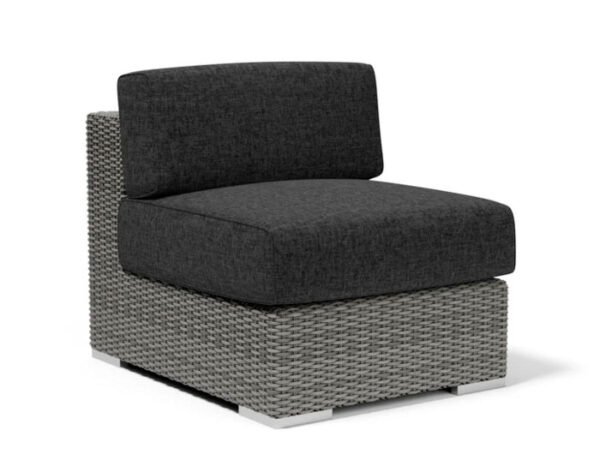 armless club chair