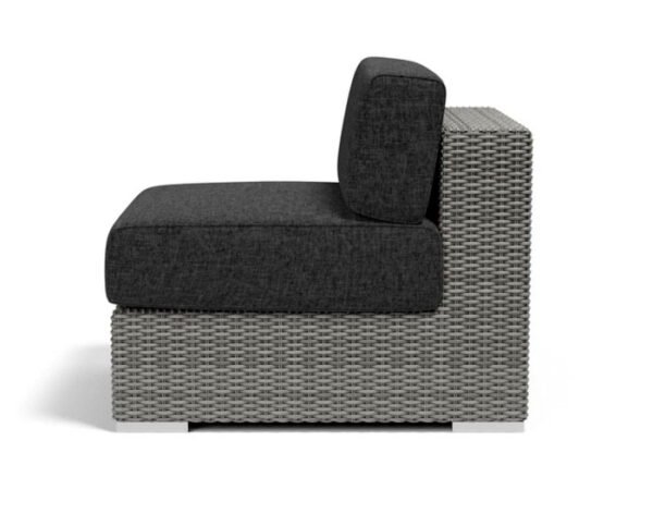 armless club chair