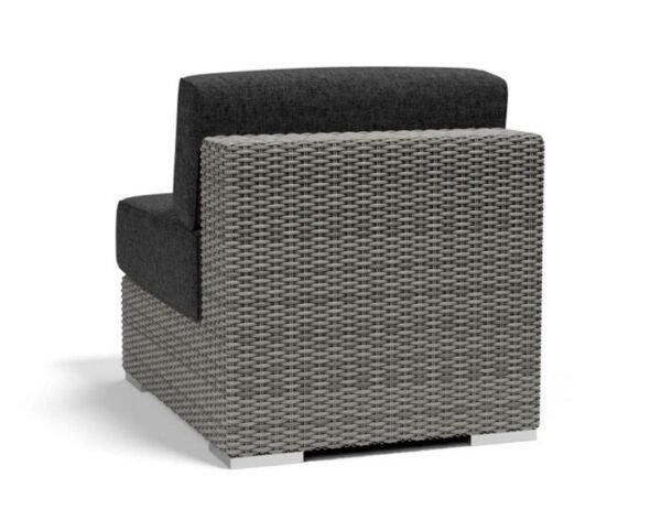 armless club chair