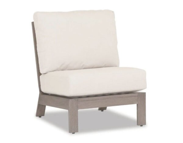 outdoor armless club chair